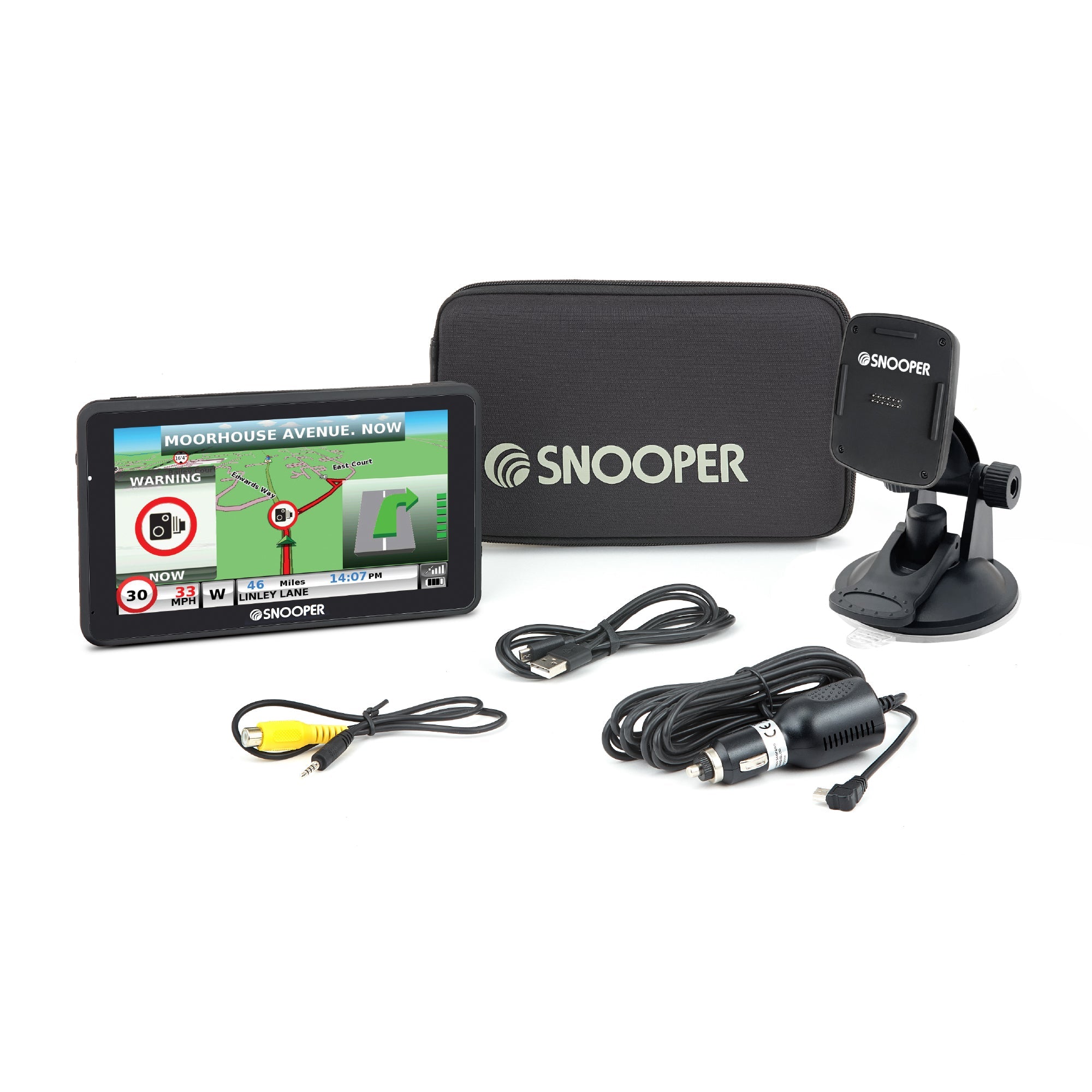 Snooper S9900 LKW-Navigation mit großem 9-Zoll-Display