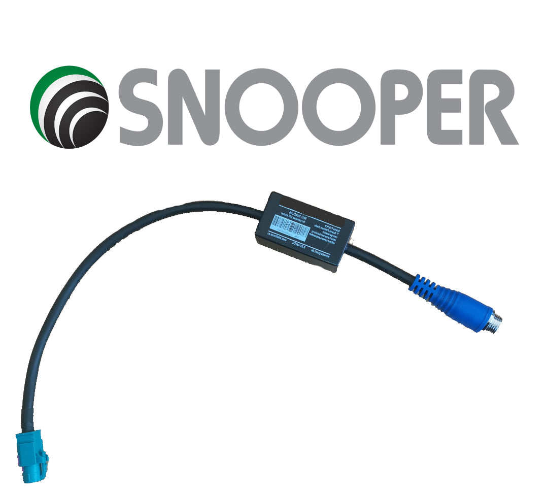 Adapter Snooperkamera 4Pin auf 7“ Scania Prem. E130 - ECU AUS4 mit Infotainmentsystem Art-Nr.: AD-IPI-005