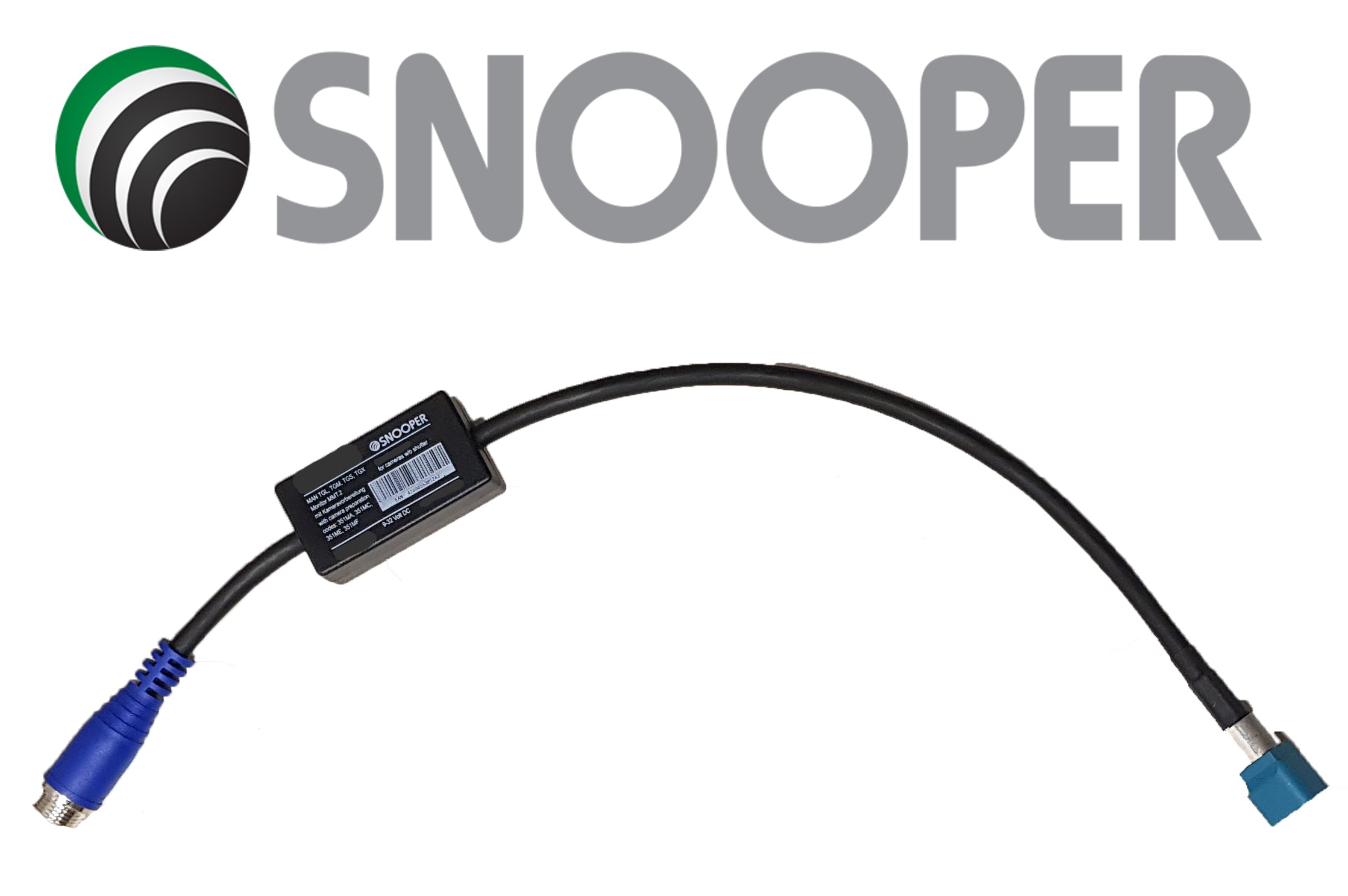 Adapter Snooperkamera 4Pin ohne Shutter an MAN 7“ MMT.2 351MA, 351MC,351ME/MF Art-Nr.: AD-IPI-006