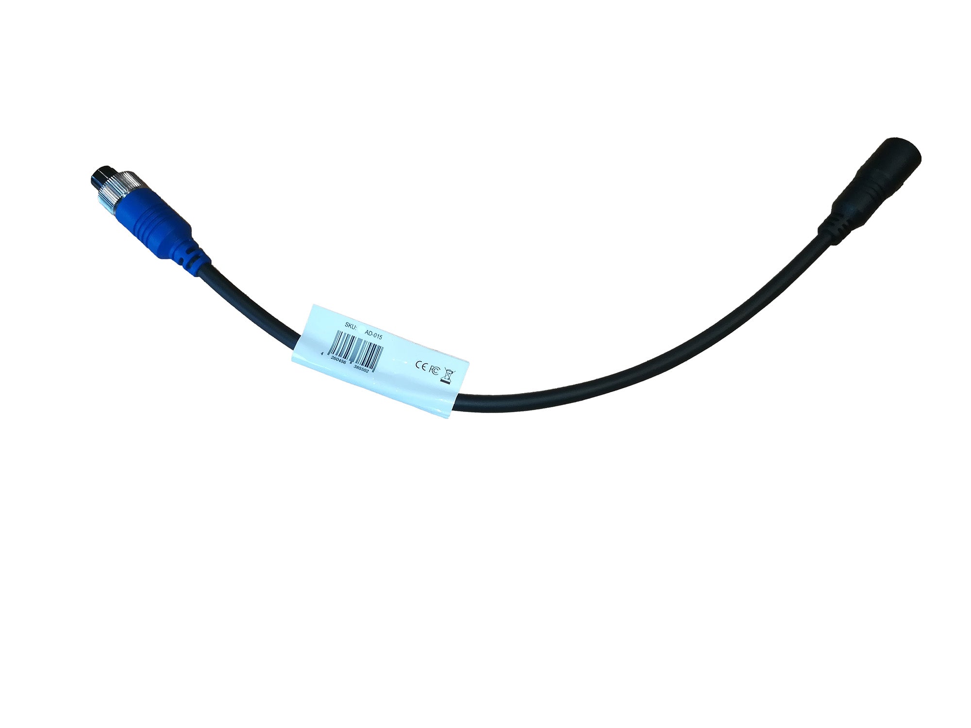 Adapter zum Anschluss von allen neuen 4-PIN-Kamerakabel oder -Monitore an 6-PIN-Kameras (Front) Art-Nr.: AD-IPI-015