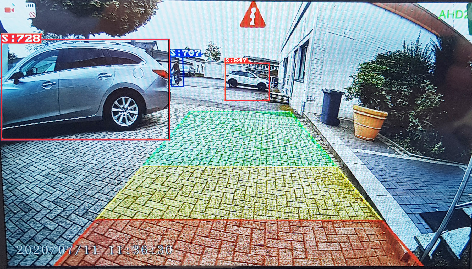 SNOOPER KI-Rückfahrkamera 150°Abbiegeassistent mit Personenerkennung Art-Nr.: RK-AI-AA150