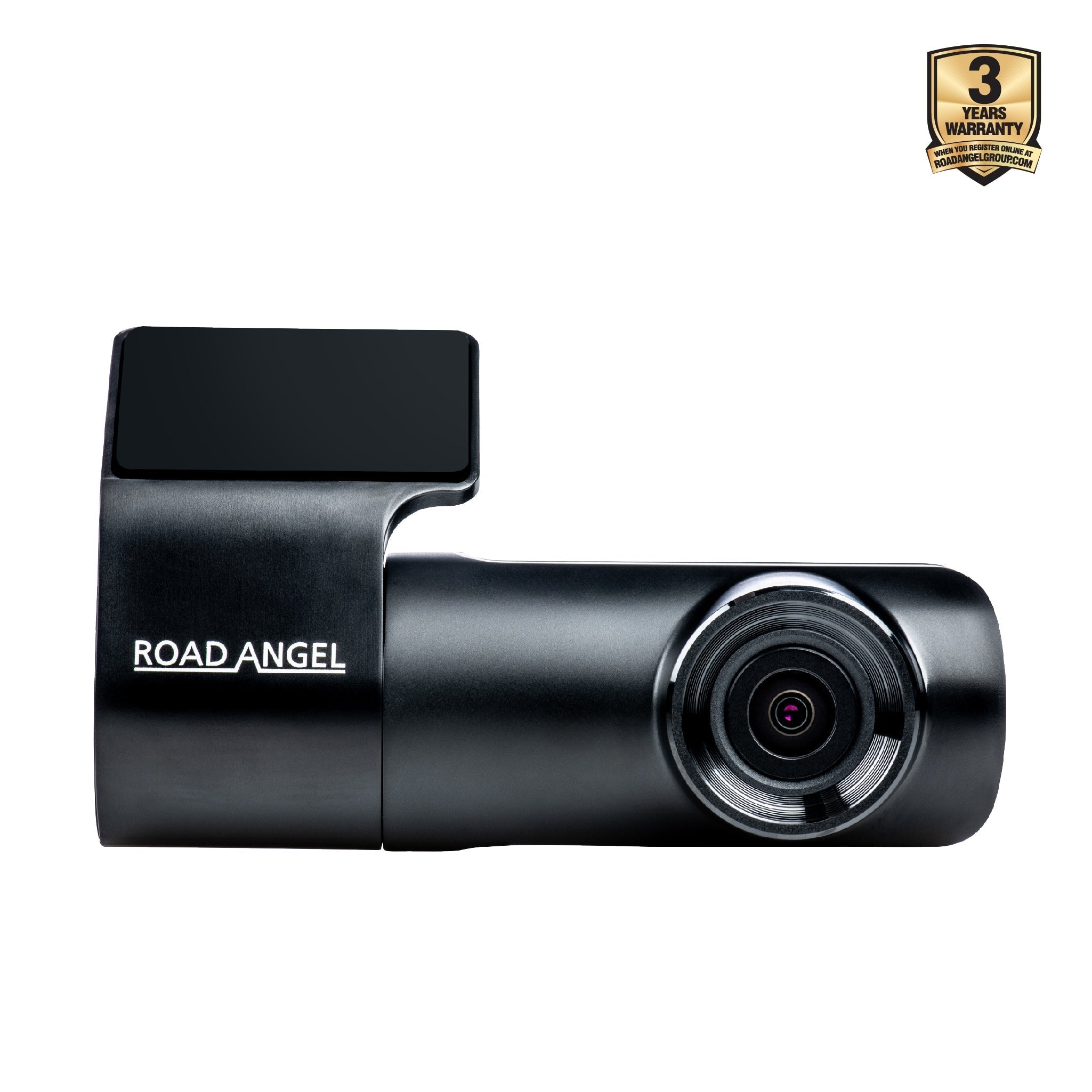 2025 Road Angel Halo Start 2 Deluxe 1080p Full HD Kompakt-Dashcam mit Schnellwechselhalterung, 64-GB-SD-Karte & Festverdrahtungssatz