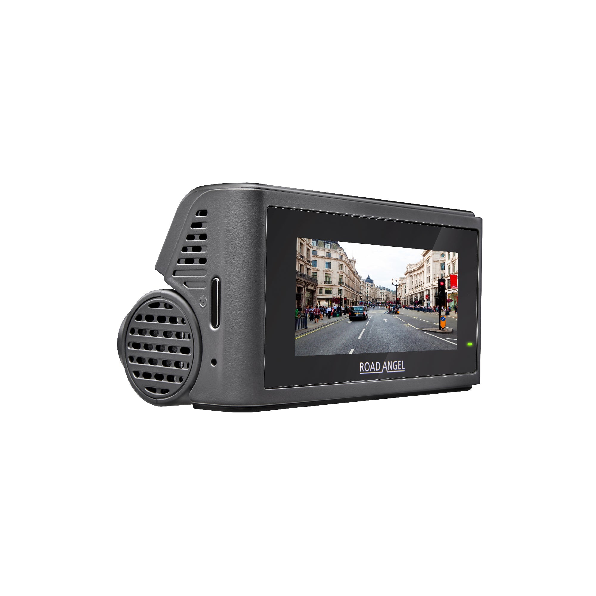 Road Angel Halo Play 4K Single-Dashcam mit 3,2"-Display, Parkmodus & Schnellwechselhalterung