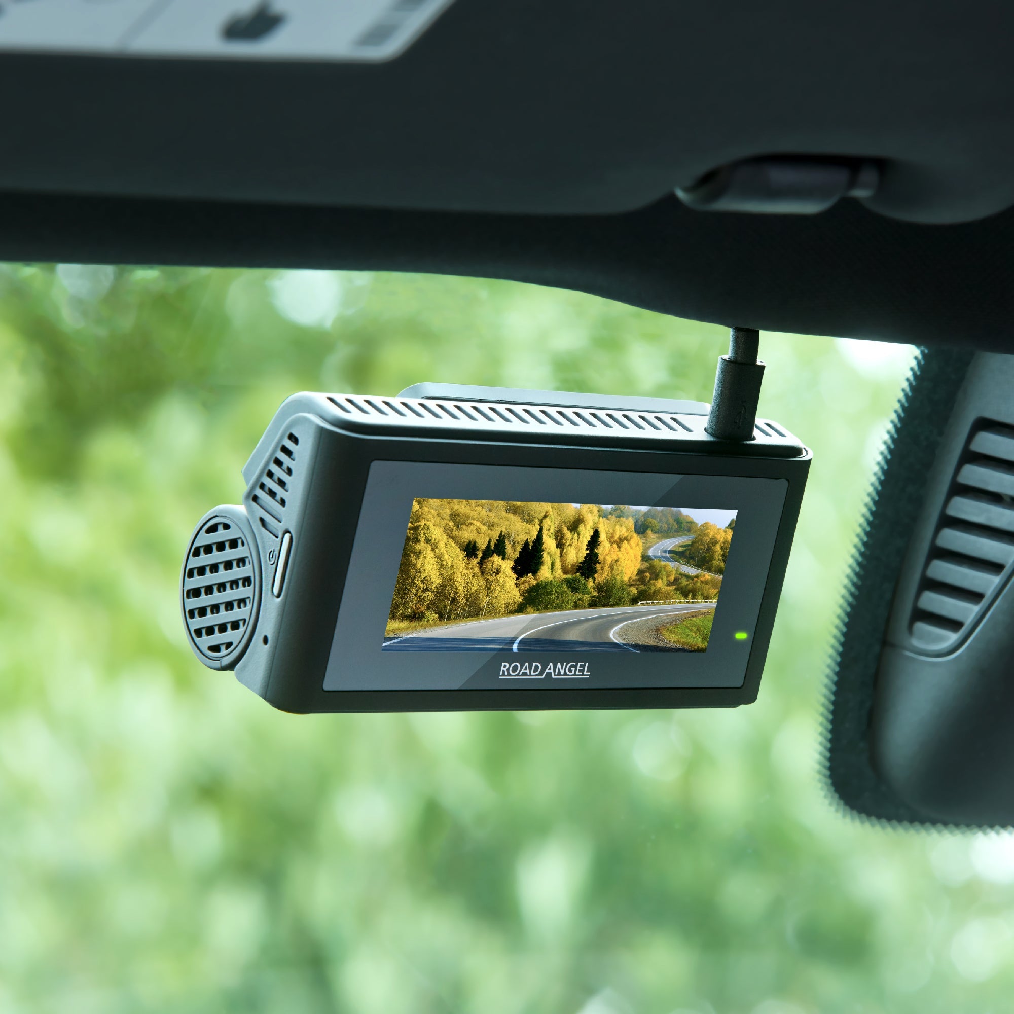 Road Angel Halo Play 4K Single-Dashcam mit 3,2"-Display, Parkmodus & Schnellwechselhalterung