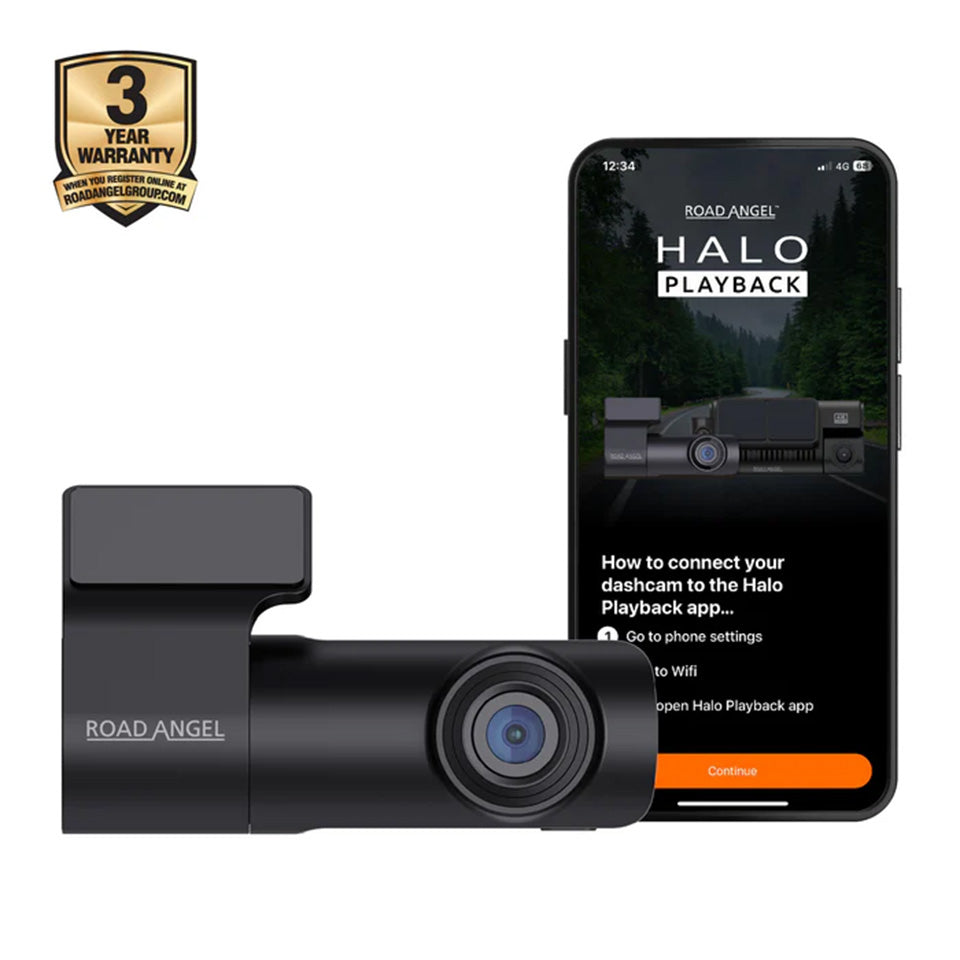 Halo Start 2 1080p Full HD Kompakte Dashcam mit Schnellverschlusshalterung Art-Nr.: Halo Start 2