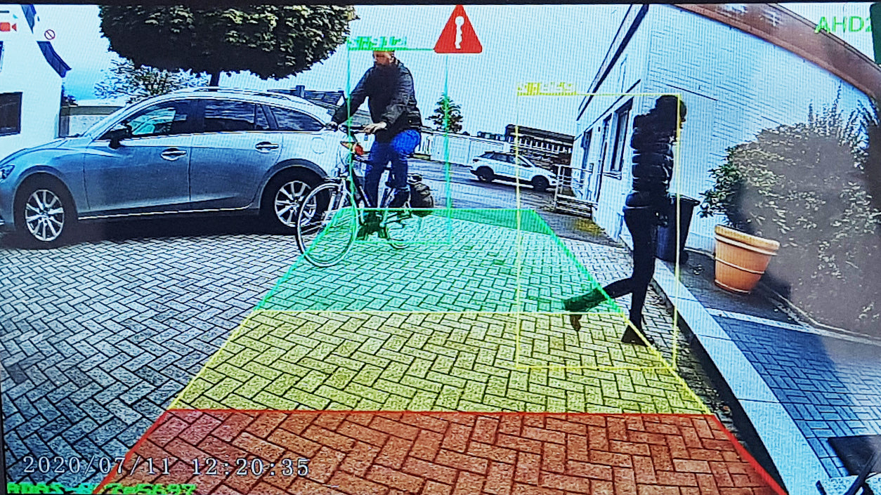 SNOOPER KI-Rückfahrkamera 140° mit Personenerkennung Art-Nr.: RK-AI140