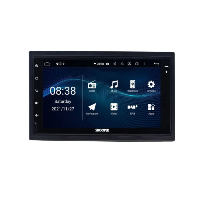 Snooper SMH-520DAB 7" Mechless Multimedia Receiver mit erweiterter Smartphone-Steuerung Art-Nr.: SMH-520DAB