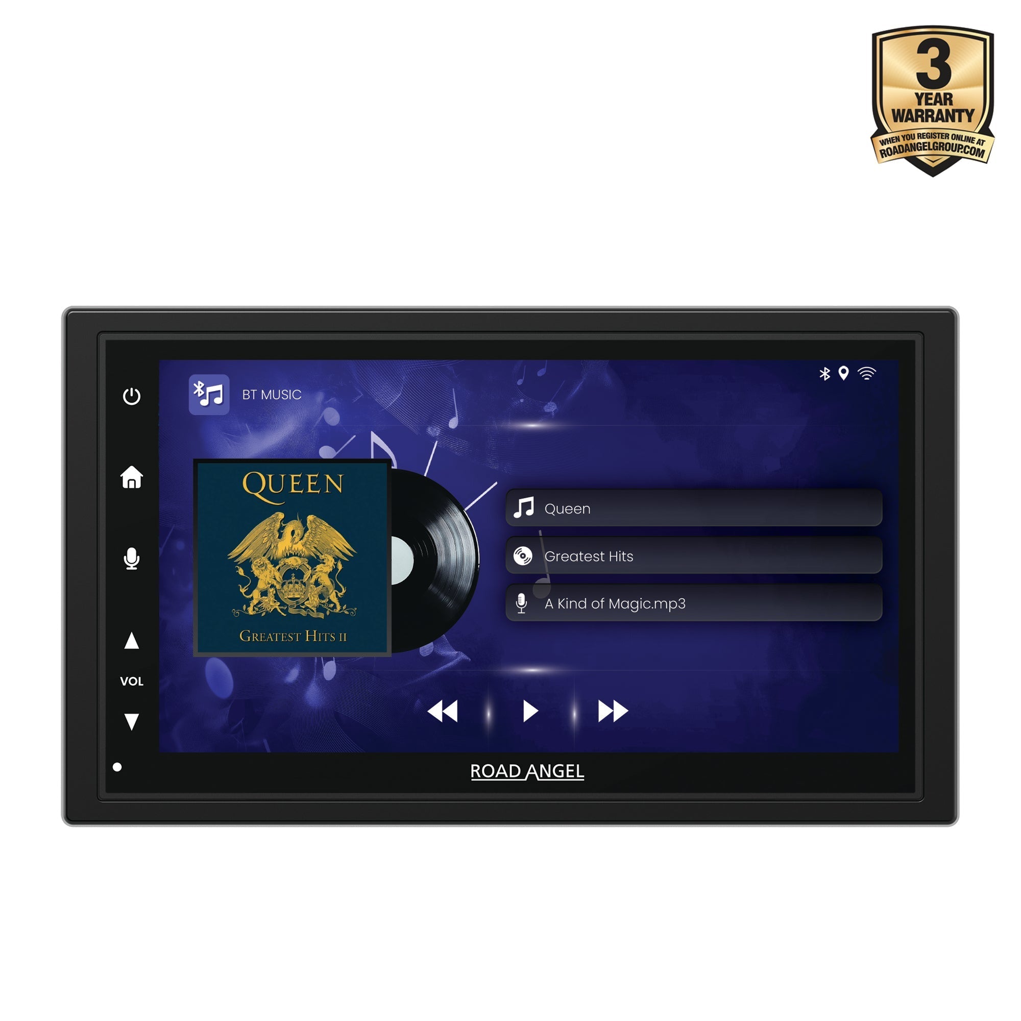 RA-X622BT | Autoradio mit 6,75"-Touchscreen, Bluetooth, kabellosem Android Auto & Apple CarPlay