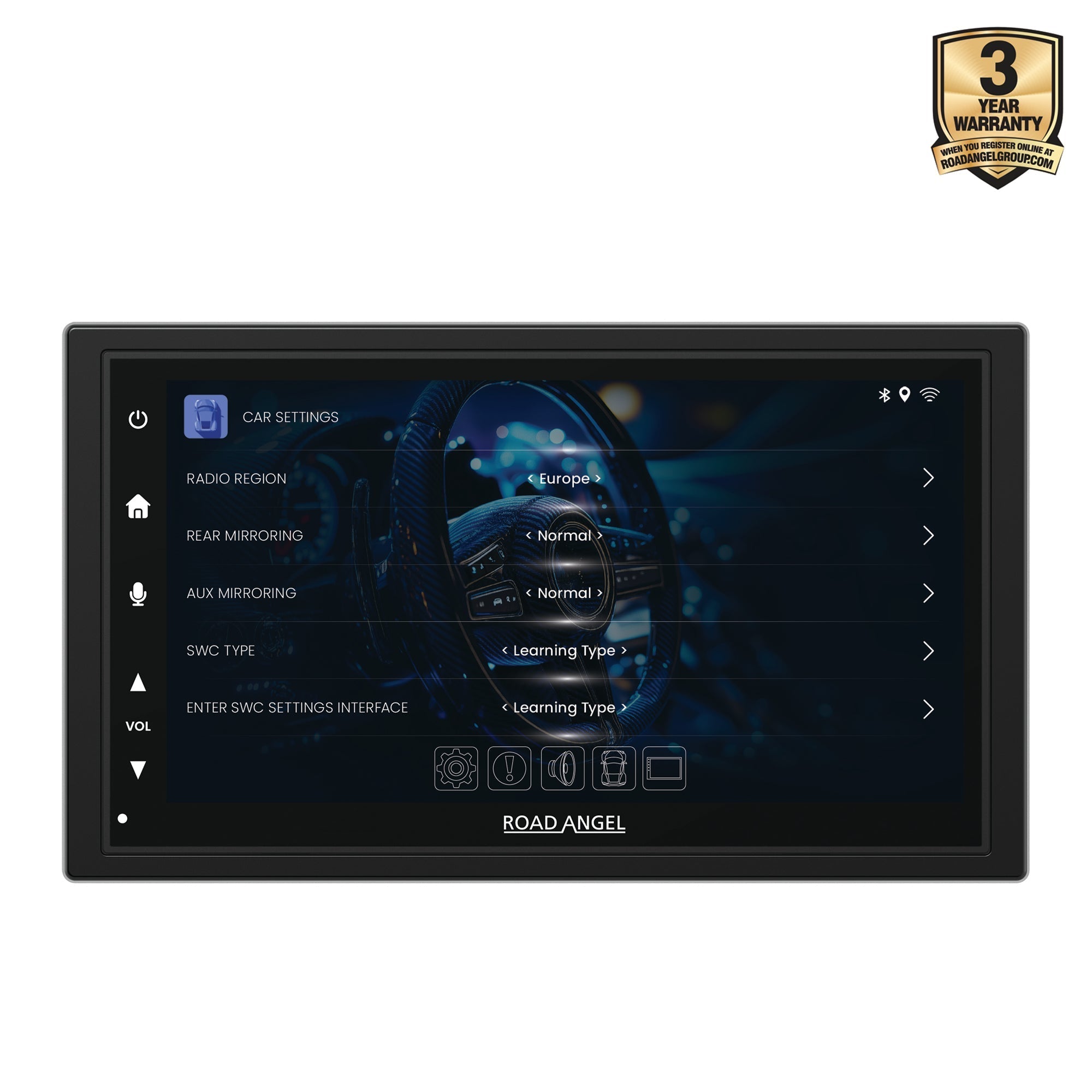 RA-X622BT | Autoradio mit 6,75"-Touchscreen, Bluetooth, kabellosem Android Auto & Apple CarPlay