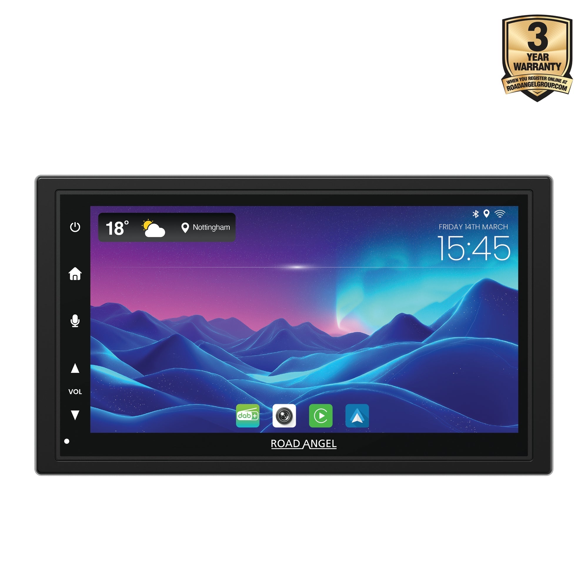 RA-X622BT | Autoradio mit 6,75"-Touchscreen, Bluetooth, kabellosem Android Auto & Apple CarPlay