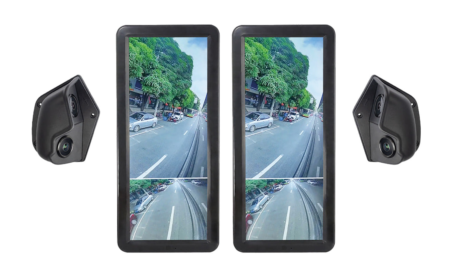 SNOOPER ™ 12,3-Zoll elektronischer Rückspiegel mit IPS HD Bildschirm zur Überwachung des toten Winkels mit UN ECE R46 Art-Nr.: S-AS1