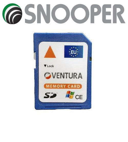 Kartenaktualisierung Snooper auf SD-Karte für Ventura S8000 und DB8500 Art-Nr.: SDVE8