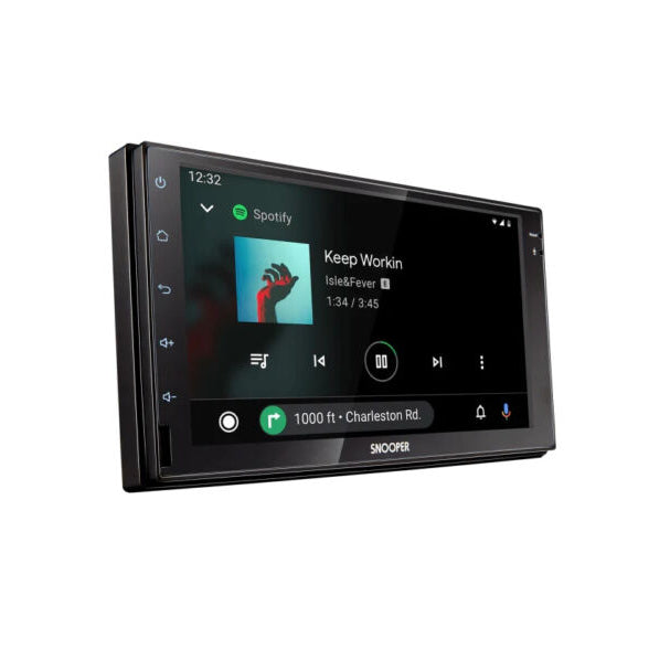 Snooper SMH-520DAB 7" Mechless Multimedia Receiver mit erweiterter Smartphone-Steuerung Art-Nr.: SMH-520DAB