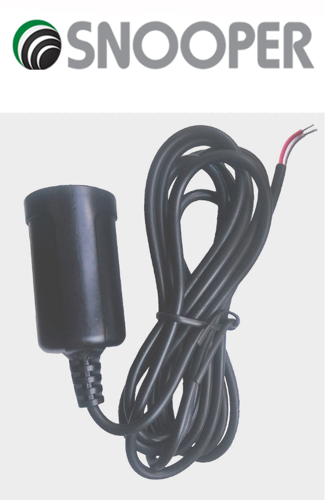 Festverdrahtungs-Kit für Snooper Produkte und Geräte mit KFZ Anschlussstecker Art-Nr.: S68F