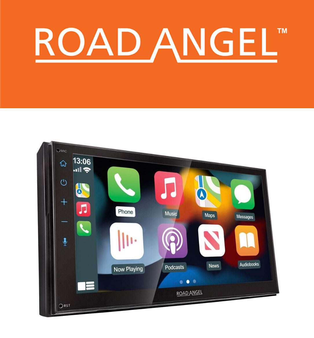 Road Angel RA-X621BT Apple CarPlay Android Auto Bluetooth Autoradio Ar