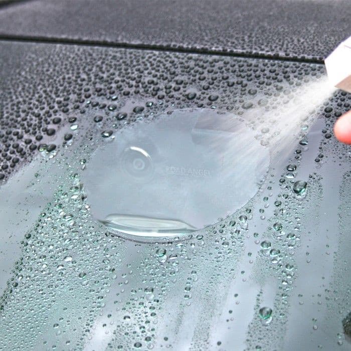 Road Angel wetterfeste Clear-View-Folie für Dashcams – 2er-Pack