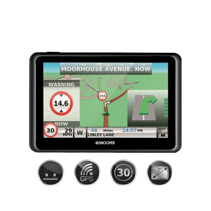 Snooper Bus&Coach S6900 PRO 7 Zoll Navigationssystem mit Rückfahrkameraanschluss Art-Nr.: NABUS69