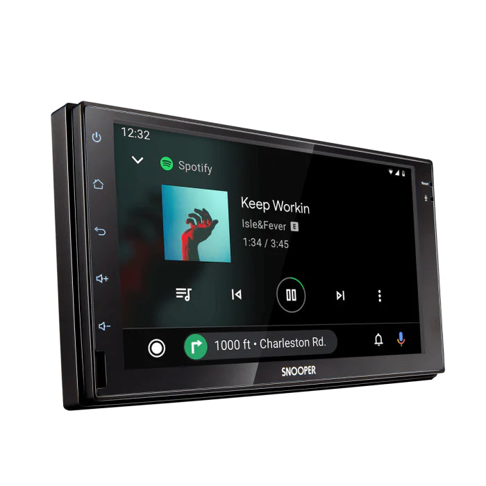 Snooper SMH-520DAB 7" Mechless Multimedia Receiver mit erweiterter Smartphone-Steuerung Art-Nr.: SMH-520DAB