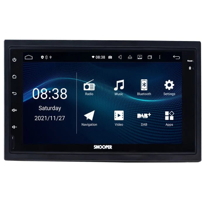 Snooper SMH-520DAB 7" Mechless Multimedia Receiver mit erweiterter Smartphone-Steuerung Art-Nr.: SMH-520DAB