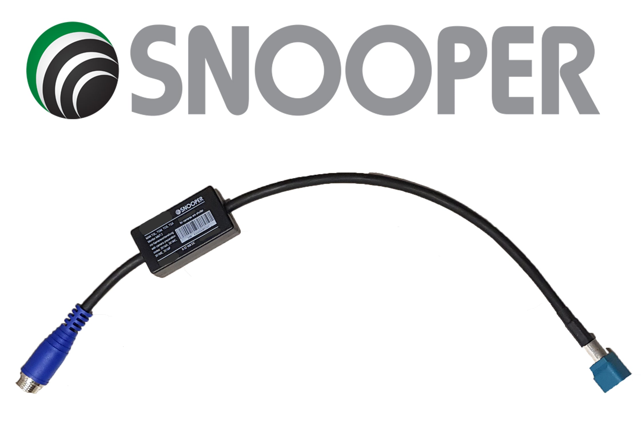 Adapter Snooperkamera 4Pin ohne Shutter an MAN 7“ MMT.2 351MA, 351MC,351ME/MF