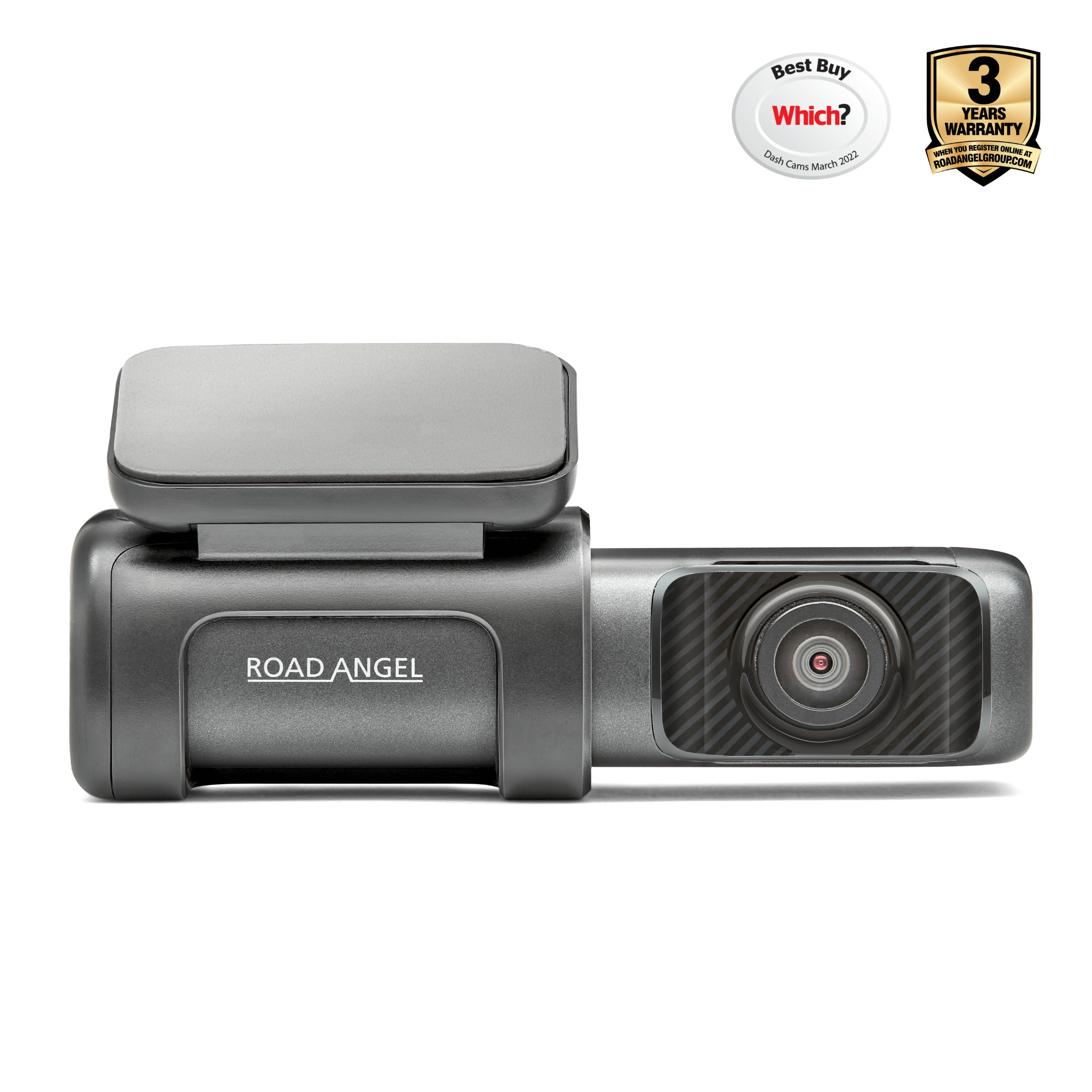 Road Angel Halo Ultra 4K Dashcam mit Parkmodus & internem 64-GB-SSD-Speicher