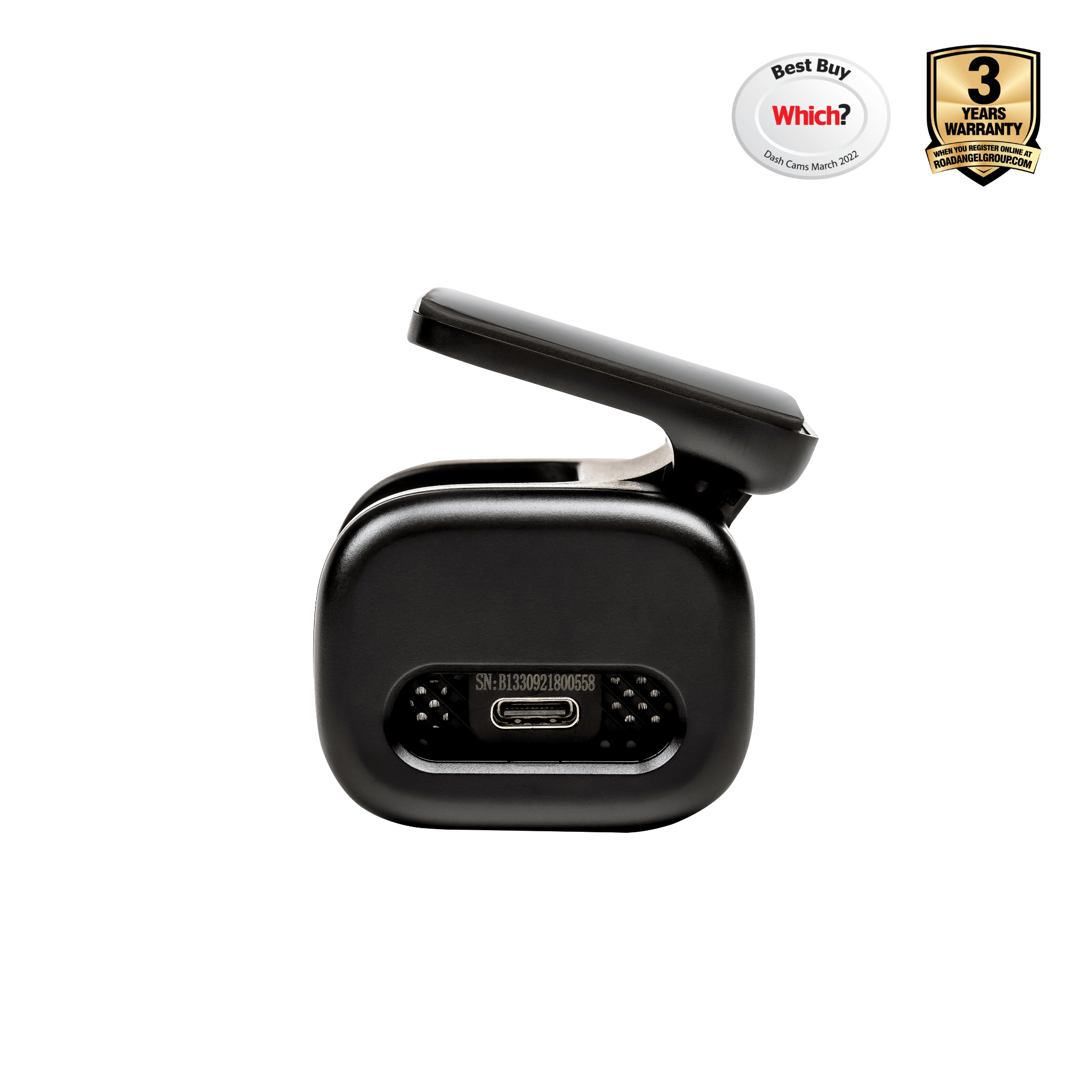 Road Angel Halo Ultra 4K Dashcam mit Parkmodus & internem 64-GB-SSD-Speicher
