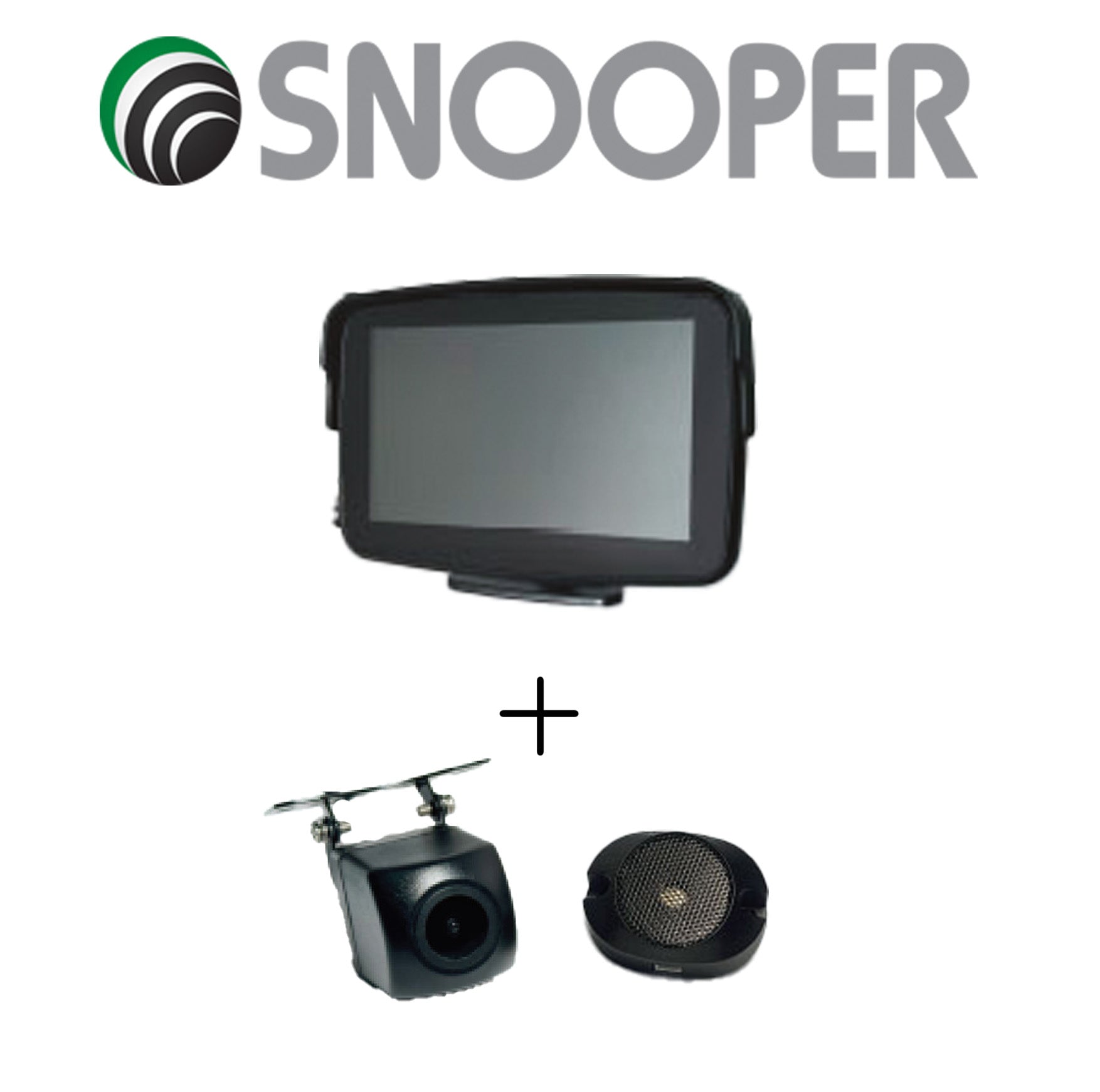 Snooper 5 ZOLL Monitor AHD LCD-Display MO-S5-1  + Snooper AI TRANSPORTER RÜCKFAHRKAMERA RK-AI-W2 Art-Nr.:BU-MK11