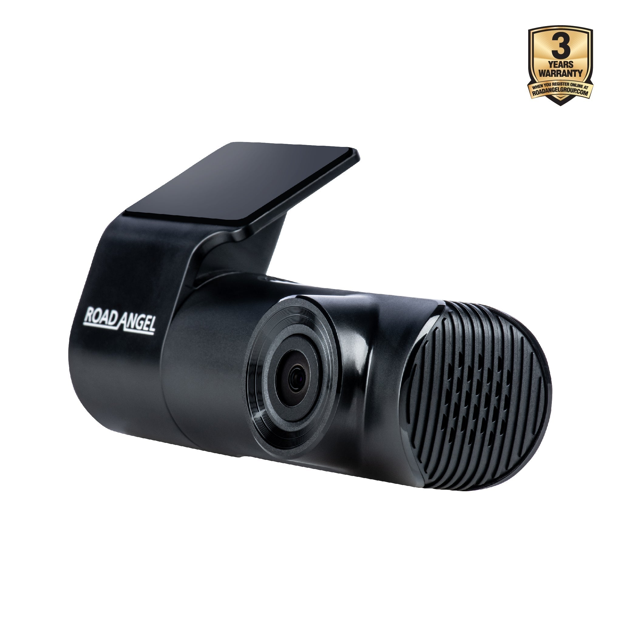 2025 Road Angel Halo Start 2 Deluxe 1080p Full HD Kompakt-Dashcam mit Schnellwechselhalterung, 64-GB-SD-Karte & Festverdrahtungssatz