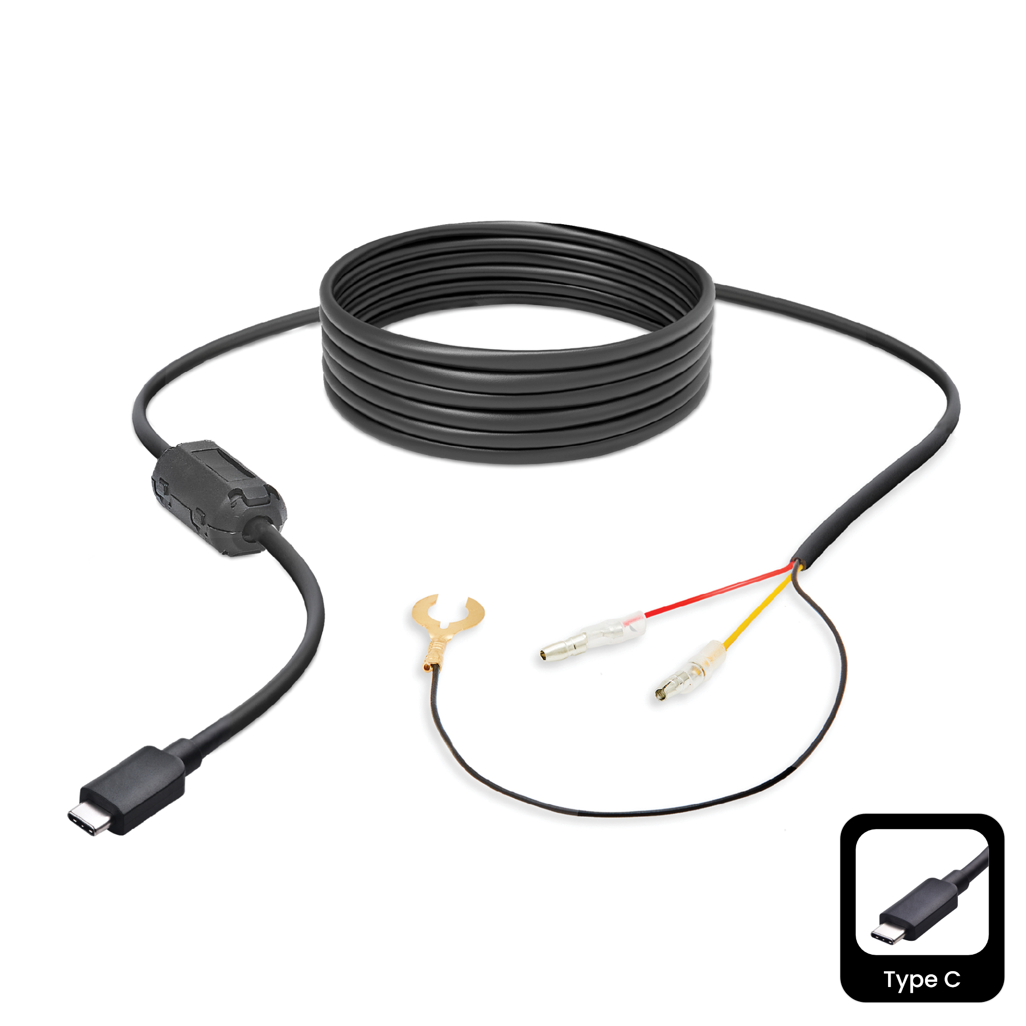 RA7300C – Road Angel Halo Dashcam-Festverdrahtungssatz für Halo Ultra