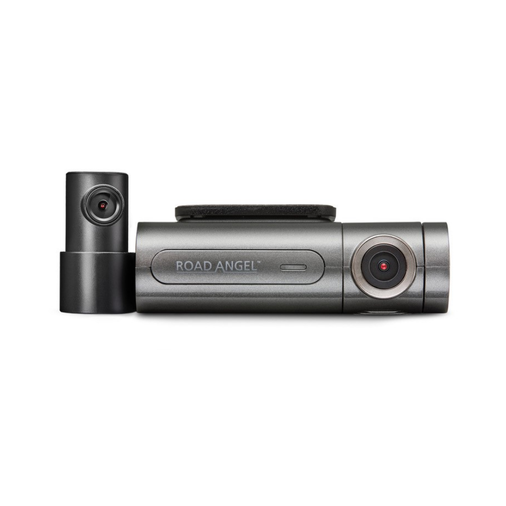 Road Angel Halo Pro Front- & Heck-Dashcam mit SD-Karte & Festverdrahtungssatz im Bundle