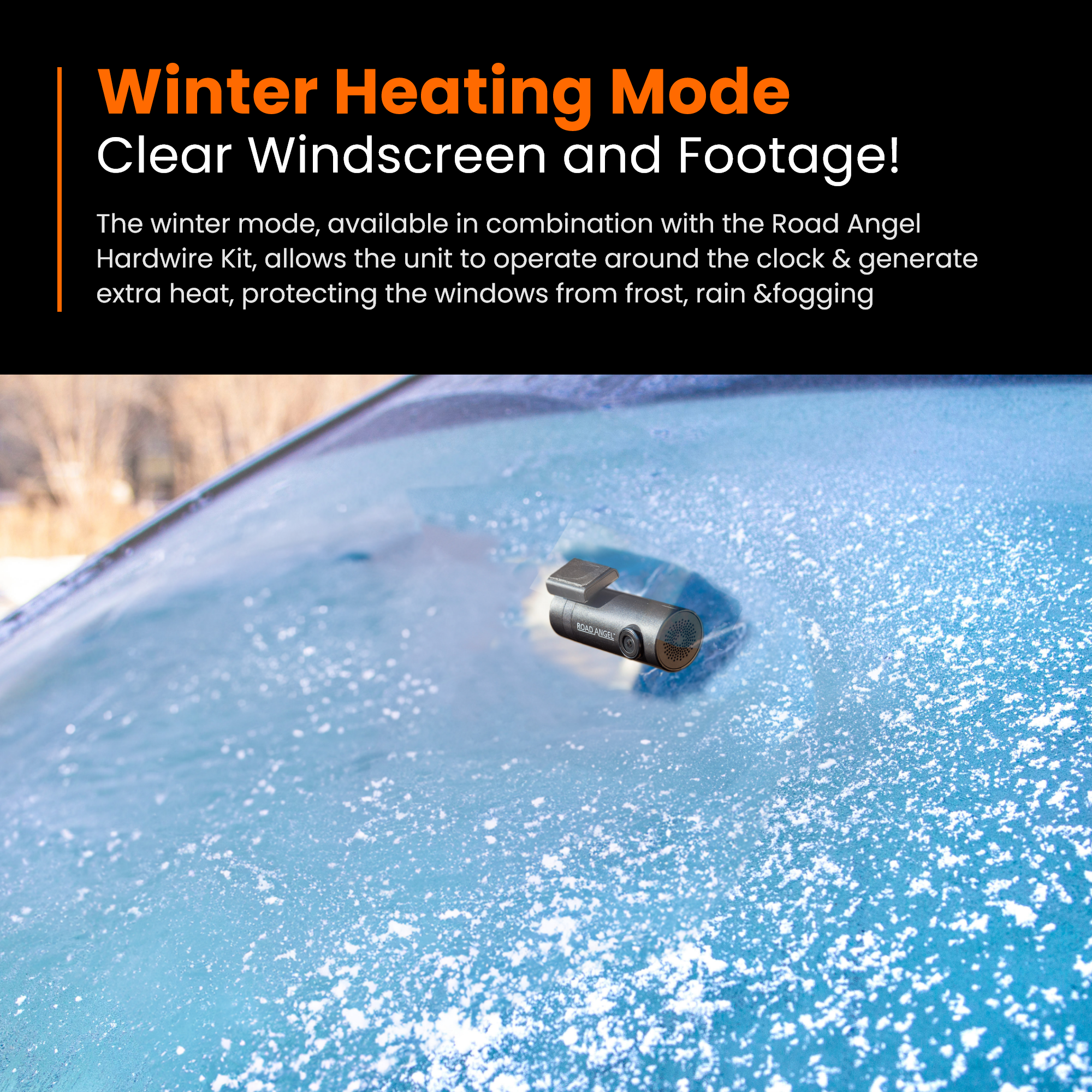 Road Angel Halo Dashcam-Festverdrahtungssatz für Halo Start / Ignite