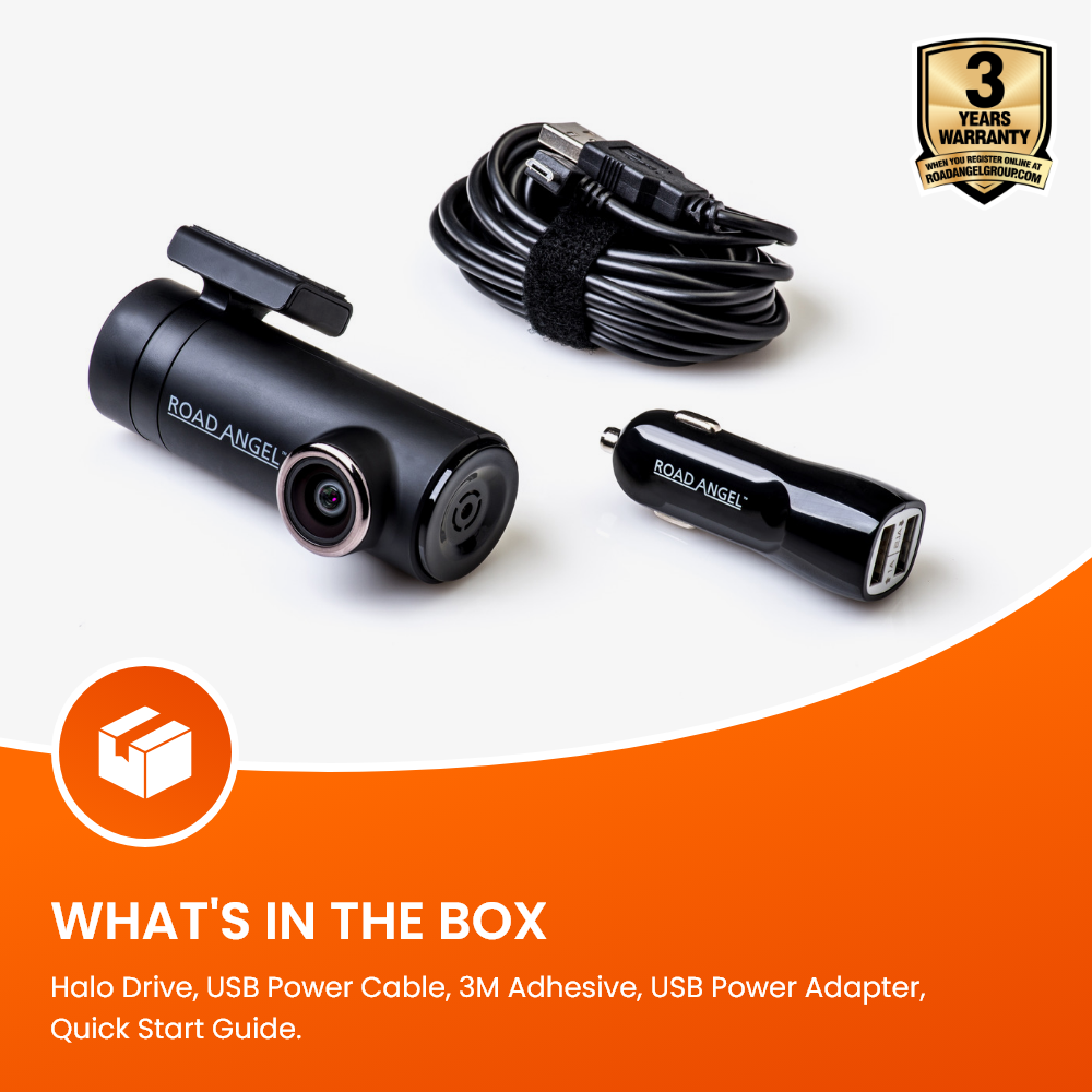 Road Angel Halo Drive 2 1440p QHD Dashcam