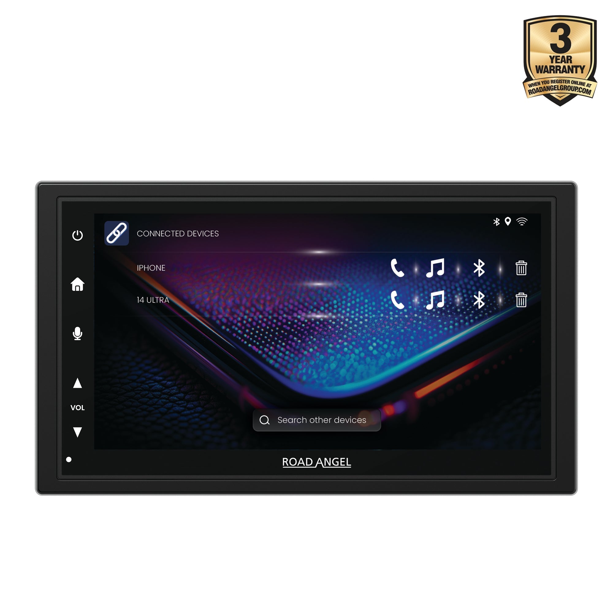 RA-X622BT | Autoradio mit 6,75"-Touchscreen, Bluetooth, kabellosem Android Auto & Apple CarPlay