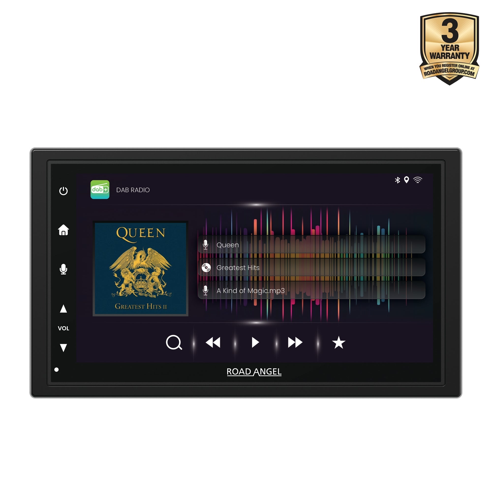 RA-X722DAB | Autoradio mit 6,75"-Touchscreen, DAB+, Bluetooth, kabellosem Android Auto & Apple CarPlay