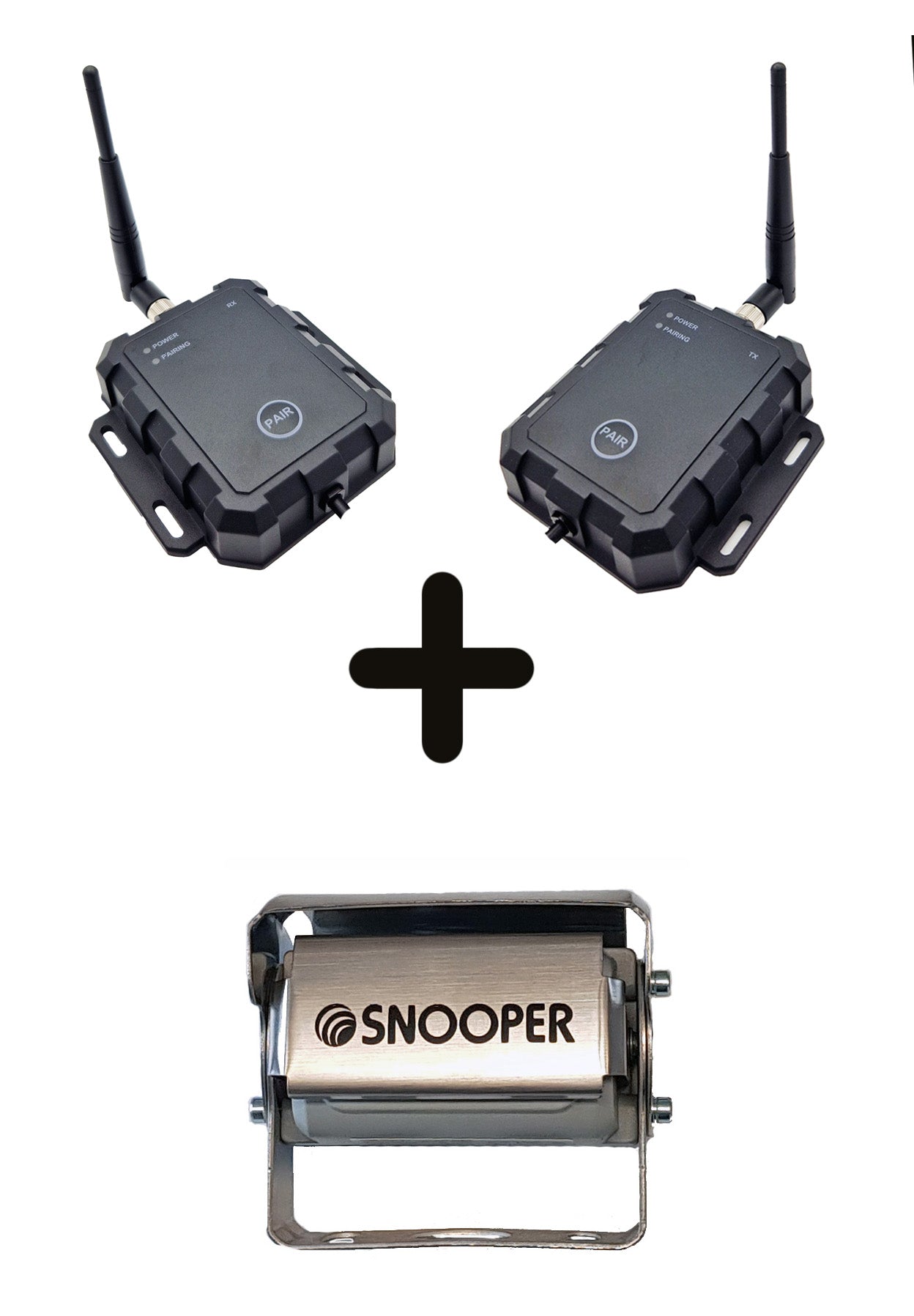 Snooper Bundle zur Kabellosen-Anbindung + SNOOPER Premium 1080p Shutterkamera Artikel Nr.: BU-MK18