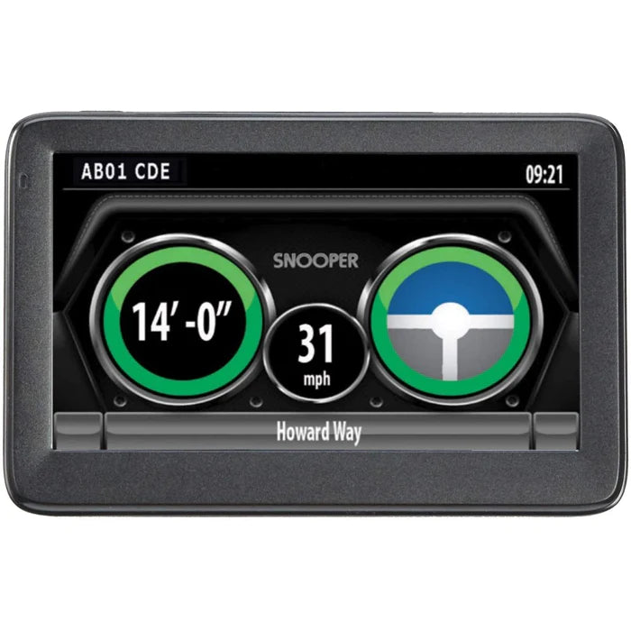 Truckmate LKW Warnsystem für niedrige Brücken 5-Zoll-LCD-Touchscreen Art-Nr.: NATRS51B
