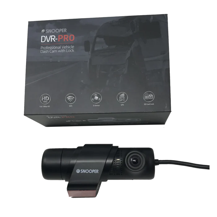 Snooper DVR-PRO. HD, WLAN, GPS-Dashcam mit abschließbarer SD-Karte Art-Nr.: DVR-PRO